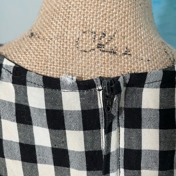 Vintage Checkered Dress Anne Elisabeth Abaya - Picture 7 of 10